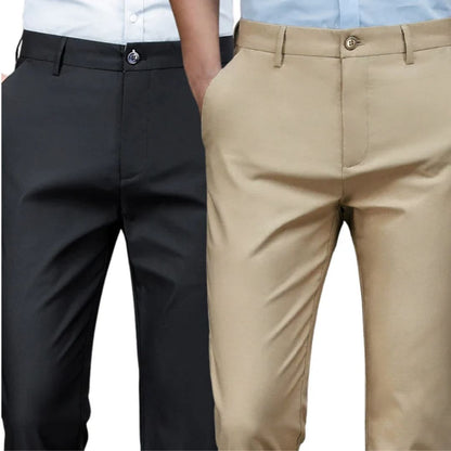 Pantalón de vestir para hombre Sastrería Comfort - [¡Compra 1 y llévate 2!]