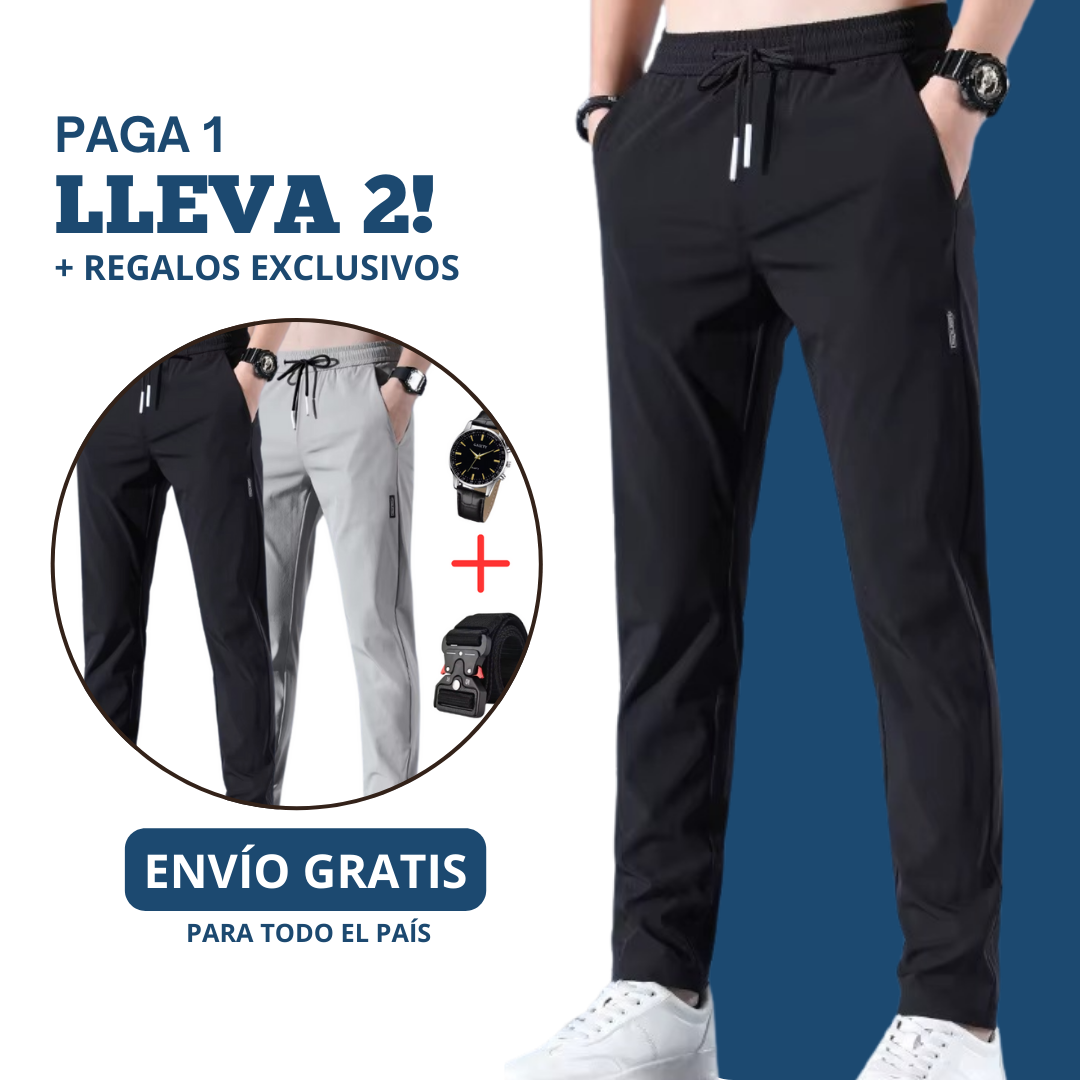 Breeze Ice – Pantalones Stretch para Hombre – [¡COMPRA 1 Y LLÉVATE 2 + 2 REGALOS GRATIS!]
