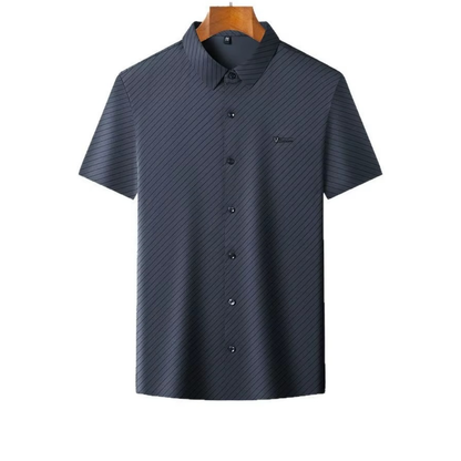 Camisa Silken Line Para Hombre + Cinturón de Regalo