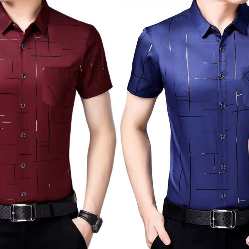 Camisa Polo Seda Lumina - [¡COMPRA 1 Y LLEVA 2!]